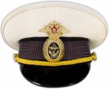 Фуражка сувенирная ВМФ белая диаметр 17 см